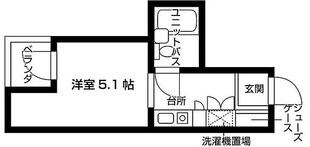 アップルコート綱島の物件間取画像